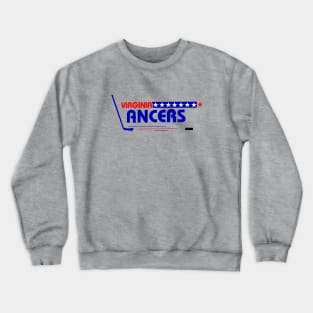 Defunct Virginia Lancers Hockey 1990 Crewneck Sweatshirt